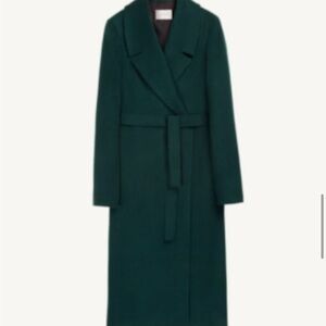 Suistudio Elegant Green Women's Coat suit supply